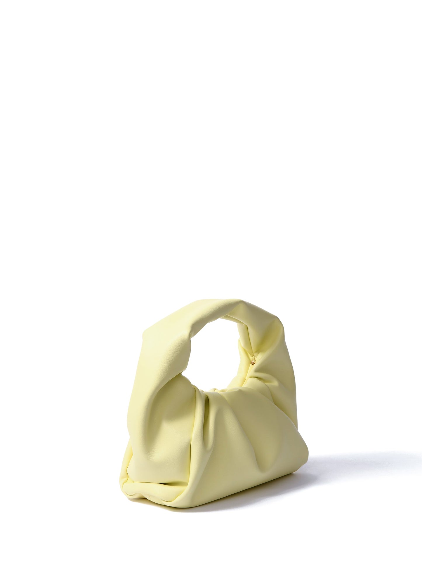 Marshmallow Croissant Bright Yellow Bag