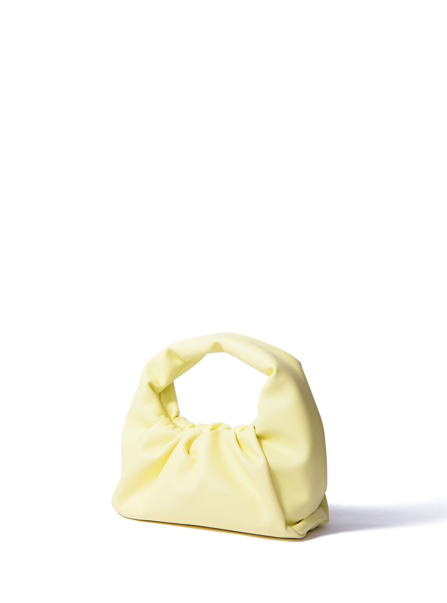 Marshmallow Croissant Bright Yellow Bag