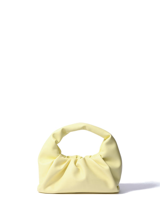 Marshmallow Croissant Bright Yellow Bag