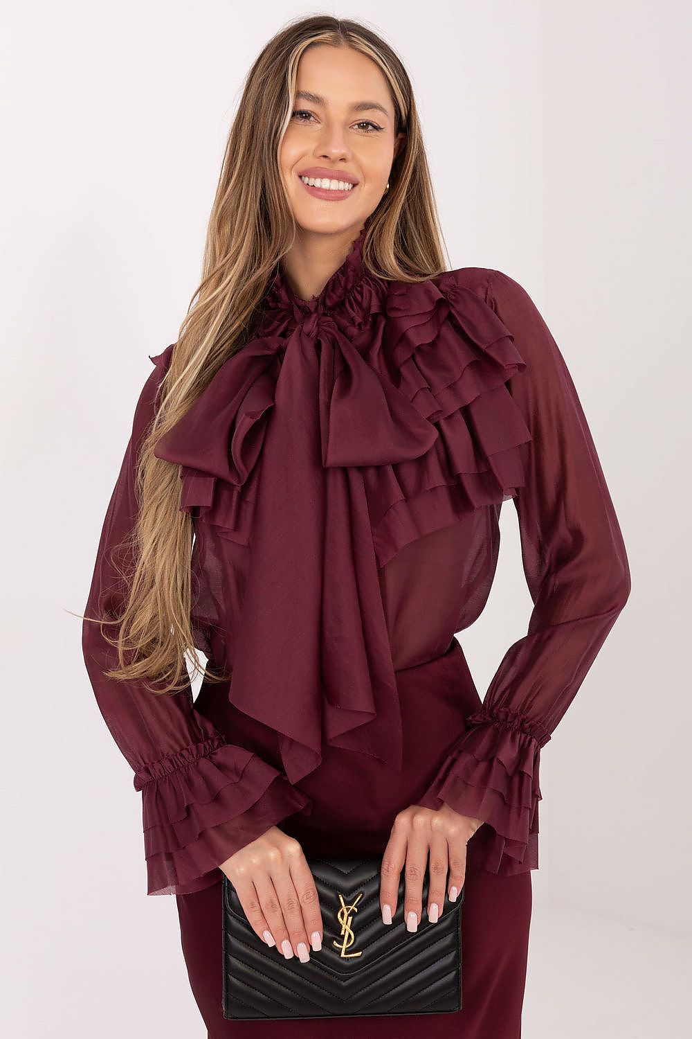  Long sleeve shirt model 221879 Factory Price 