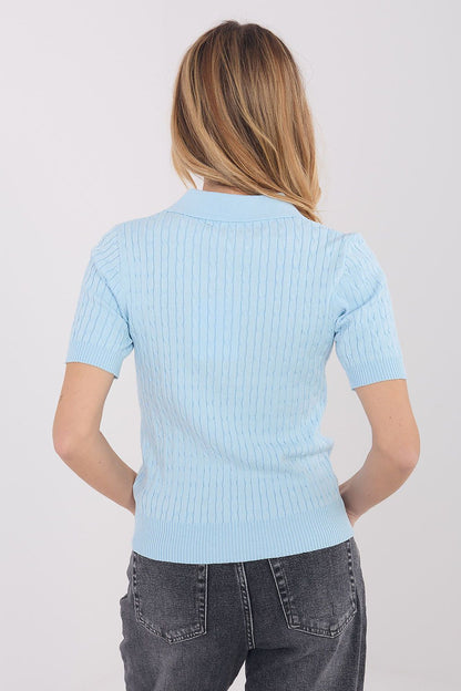  Short sleeve sweater model 222826 Factory Price 