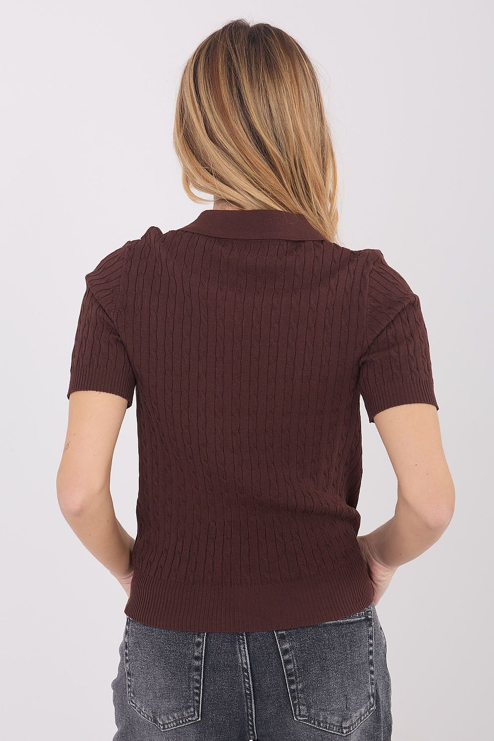  Short sleeve sweater model 222828 Factory Price 