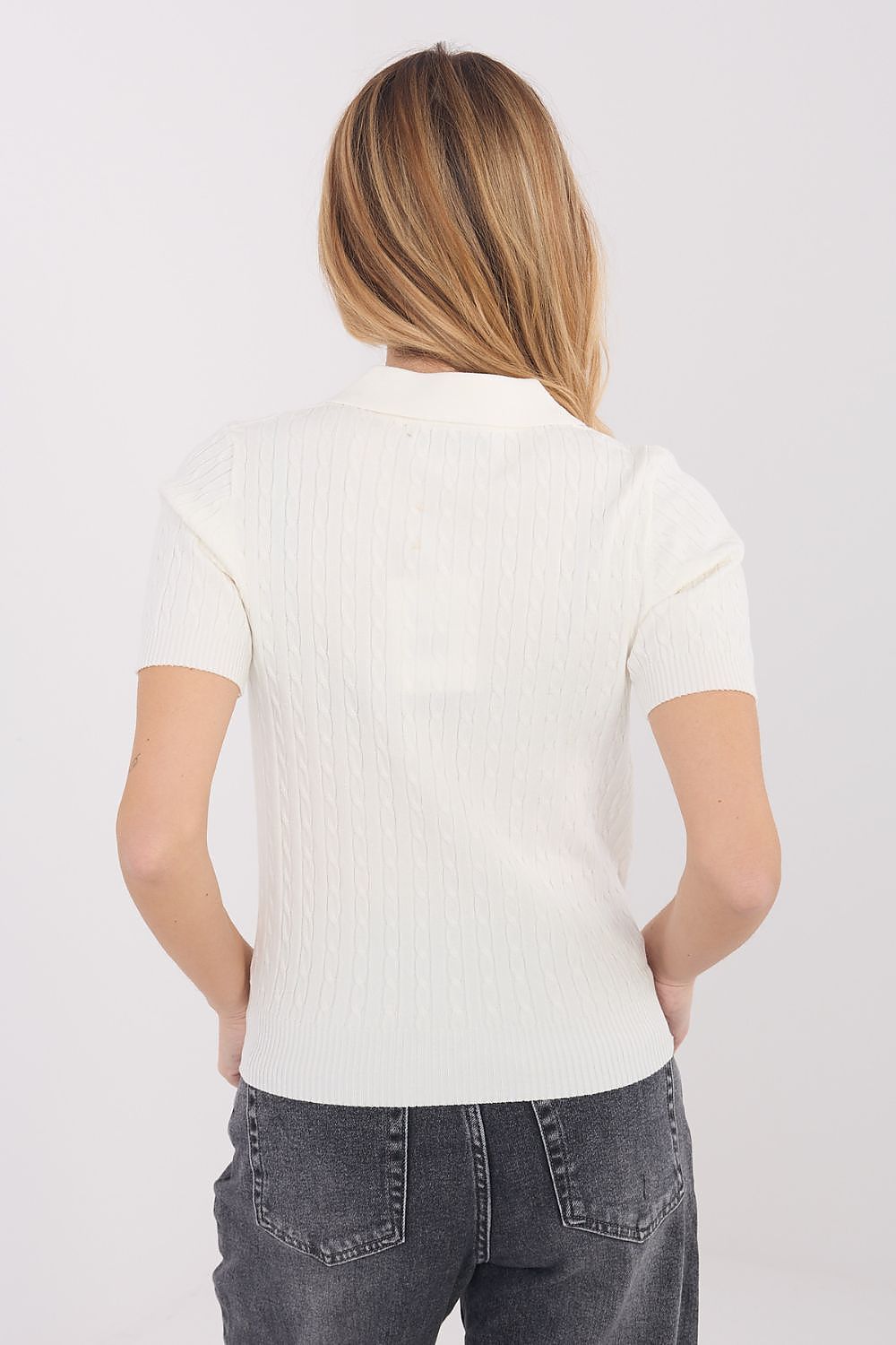  Short sleeve sweater model 222825 Factory Price 